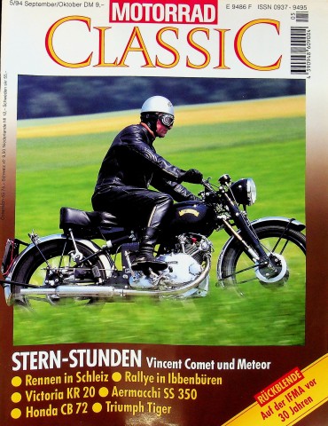 Deckblatt Motorrad Classic (05/1994)